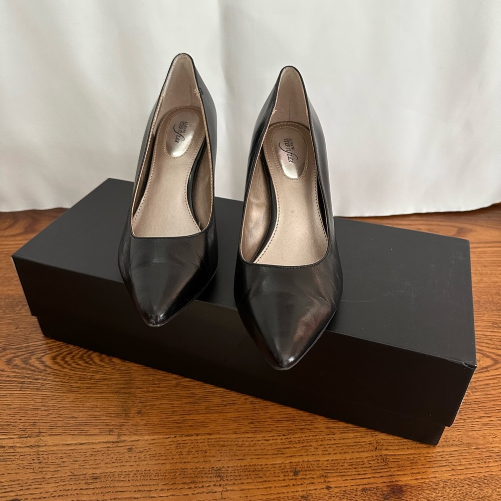 Alfani Women's Step ‘N Flex Heels - Black